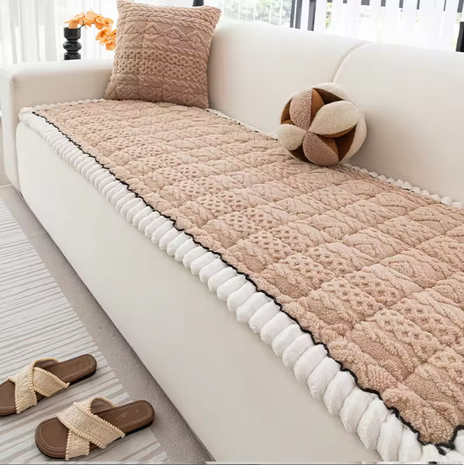 PawLounge™ – Quilted Cozy Sofa Cover