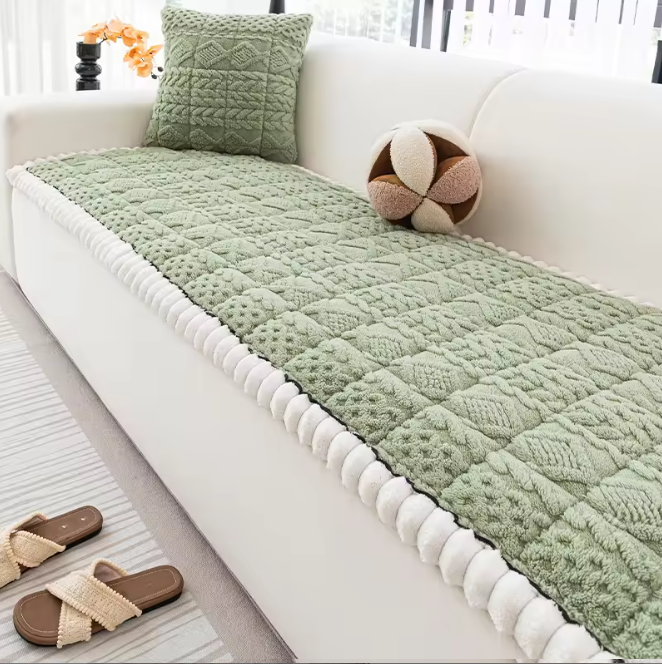 PawLounge™ – Quilted Cozy Sofa Cover