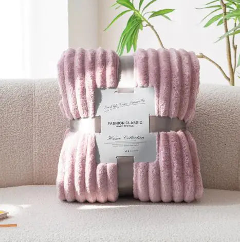 CozyStripe Comfort Blanket