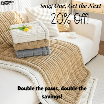 PawLounge™ – Quilted Cozy Sofa Cover