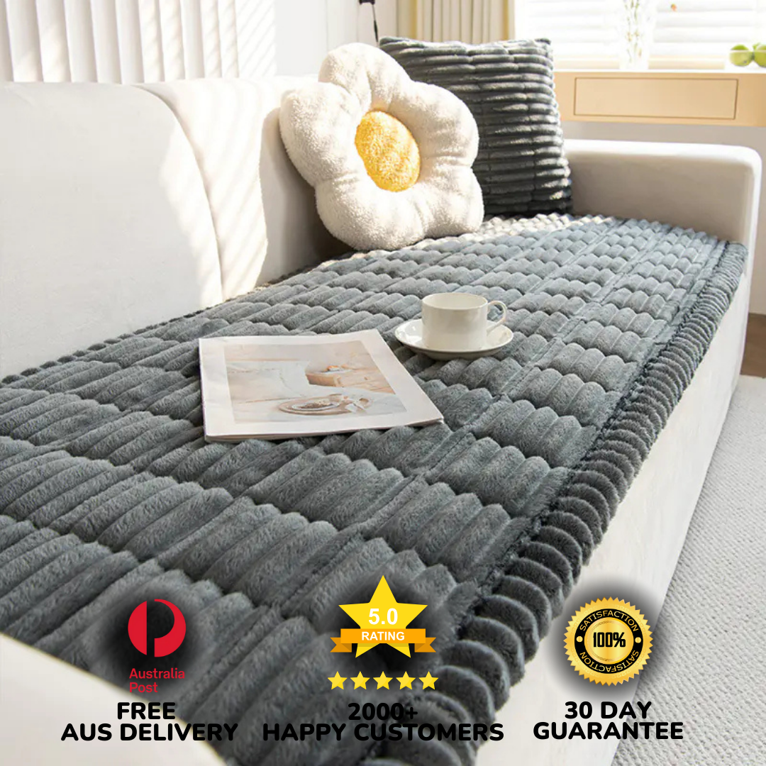 PawLounge™ – Quilted Cozy Sofa Cover