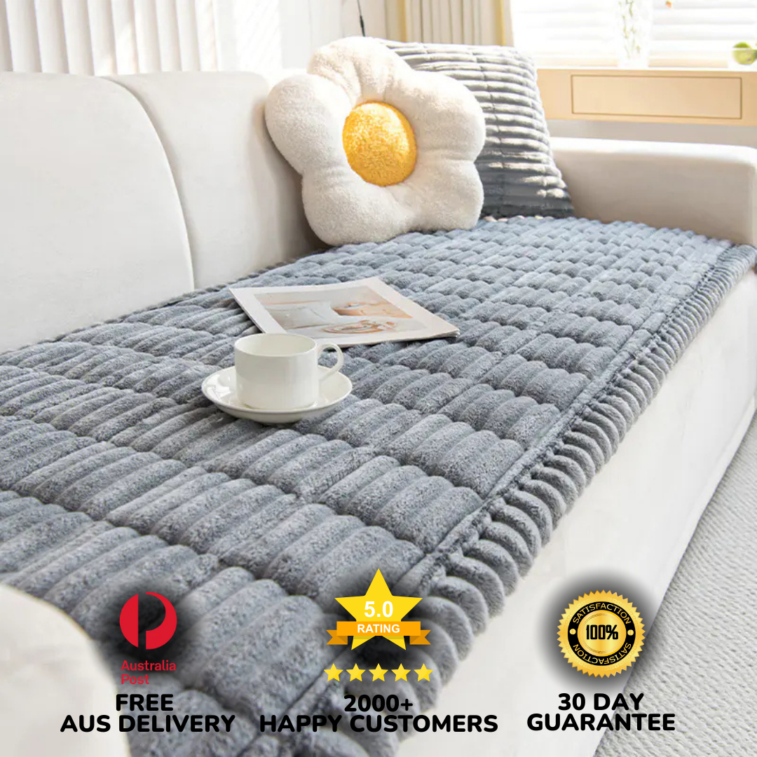 PawLounge™ – Quilted Cozy Sofa Cover