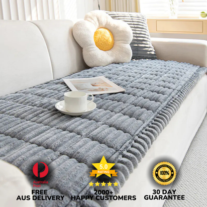 PawLounge™ – Quilted Cozy Sofa Cover