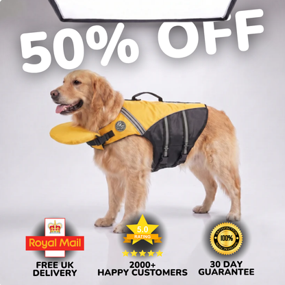 PawVest™ – Dog Life Jacket & Flotation Vest