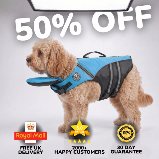 PawVest™ – Dog Life Jacket & Flotation Vest