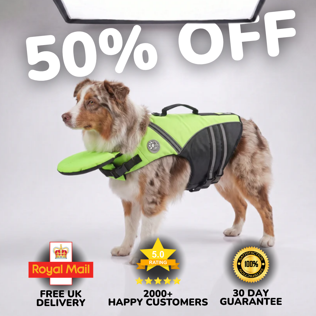 PawVest™ – Dog Life Jacket & Flotation Vest