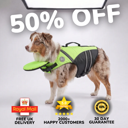 PawVest™ – Dog Life Jacket & Flotation Vest