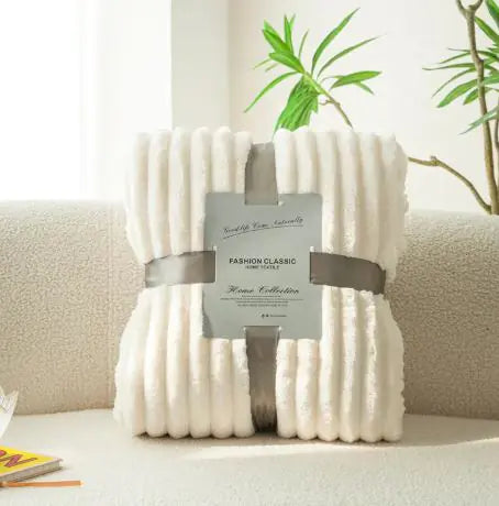 CozyStripe Comfort Blanket