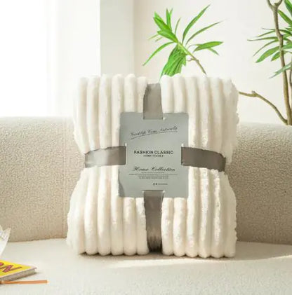 CozyStripe Comfort Blanket