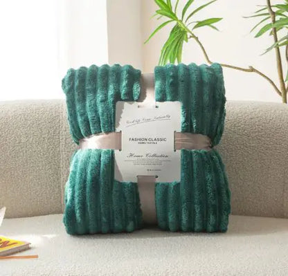 CozyStripe Comfort Blanket